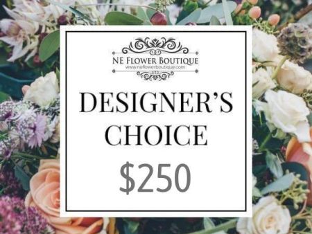 A Designer’s Choice - $250 For Sale