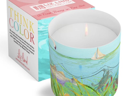 Liz Lind Candle - Beautiful Swimmers For Cheap