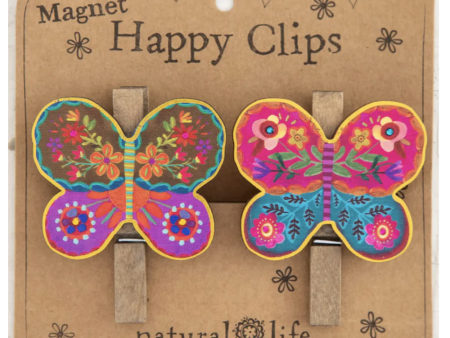 Magnet Chip Clip Set - Butterfly Online Hot Sale