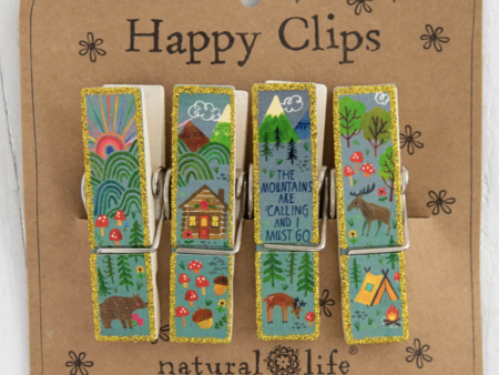 Chip Clip Set - Mountains on Sale