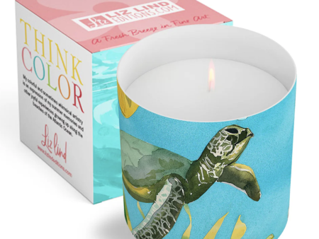 Liz Lind Candle - Turtle Time Discount