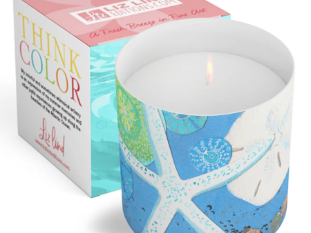 Liz Lind Candle - Blue Starfish Online Sale