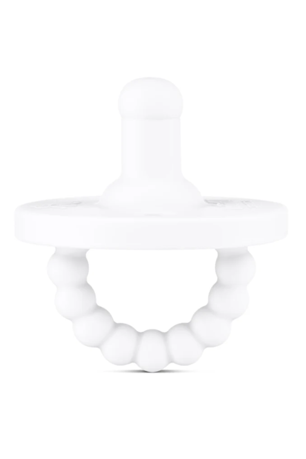 Cutie Pacifier Round - White For Discount