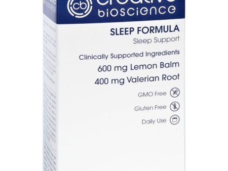 Creative Bioscience Sleep Formula - 60 Vegetarian Capsules Discount