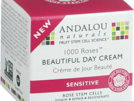 Andalou Naturals Beautiful Day Cream - 1000 Roses - 1.7 Oz Online now