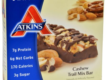 Atkins Advantage Bar Cashew Trail Mix - 5 Bars Online now