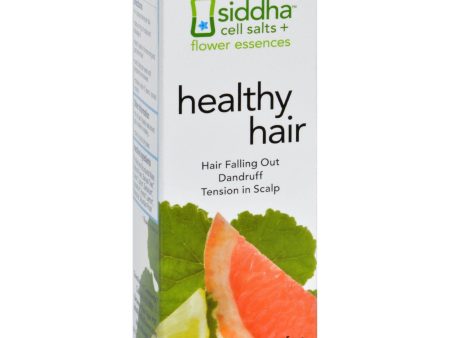 Siddha Flower Essences Healthy Hair - 1 Fl Oz For Discount