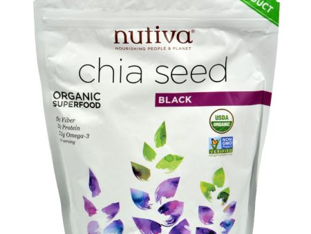 Nutiva Organic Chia Seed - 12 Oz Supply