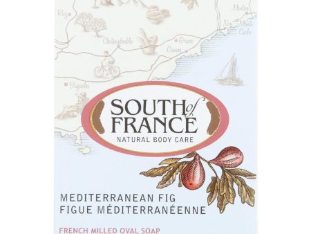 South Of France Bar Soap - Mediterranean Fig - 6 Oz - 1 Each For Discount