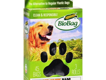 Biobag Dog Waste Bags On A Roll - Case Of 12 - 45 Count For Sale