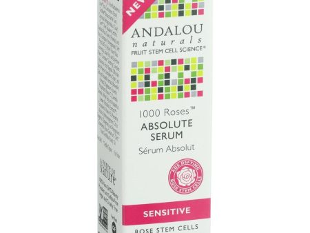 Andalou Naturals Absolute Serum - 1000 Roses - 1 Oz Hot on Sale