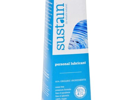 Sustain Personal Lubricant - Unscented - 2.5 Oz Supply