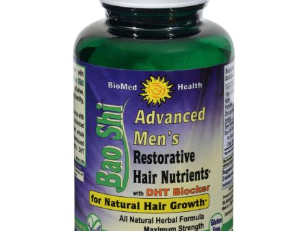 Biomed Health Advanced Bao Shi Men s Hair Supplement - 120 Tablets Online now