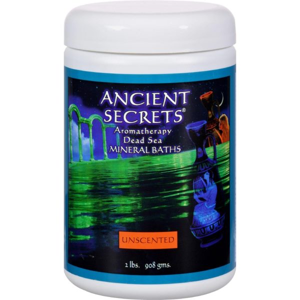 Ancient Secrets Aromatherapy Dead Sea Mineral Baths Unscented - 2 Lbs Online Sale