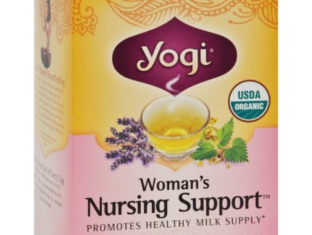 Yogi Tea Woman s Nursing Support - Caffeine Free - 16 Tea Bags For Discount