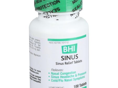 Bhi Sinus Relief - 100 Tablets Online Sale