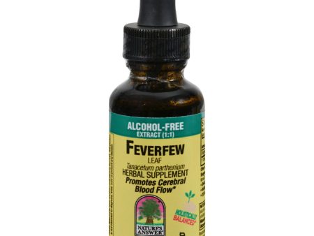 Nature s Answer Feverfew Leaf Alcohol Free - 1 Fl Oz Sale