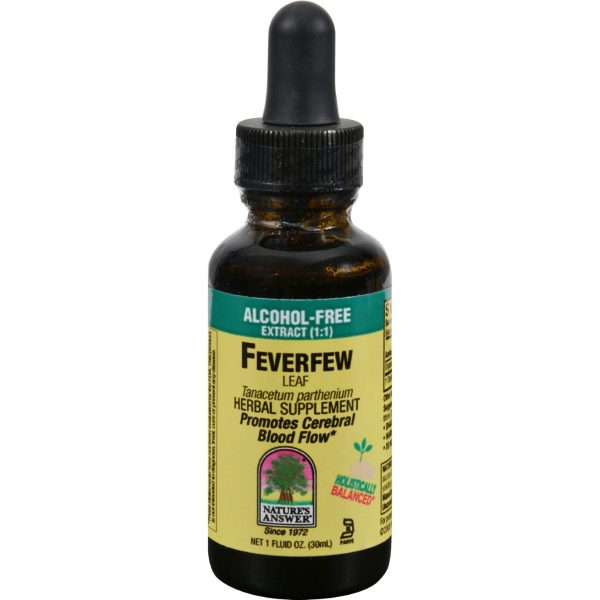 Nature s Answer Feverfew Leaf Alcohol Free - 1 Fl Oz Sale