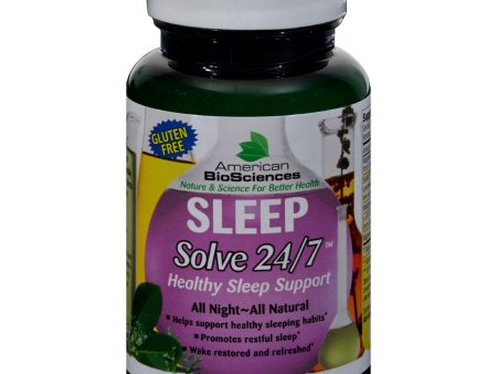 American Bio-science Sleep Solve 24-7 - 30 Ct Discount