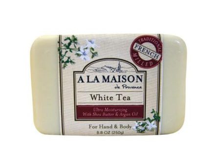 A La Maison Bar Soap White Tea - 8.8 Oz Online now