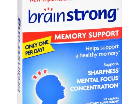 Brainstrong Memory Support - 30 Capsules Supply