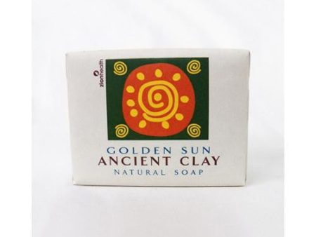 Zion Health Clay Bar Soap - Golden Sun - 10.5 Oz Hot on Sale