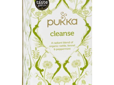 Pukka Herbal Teas Tea - Organic - Herbal - Cleanse - 20 Bags - Case Of 6 Sale