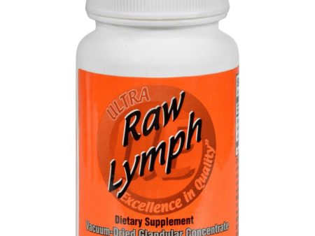 Ultra Glandulars Raw Lymph - 60 Tablets Discount