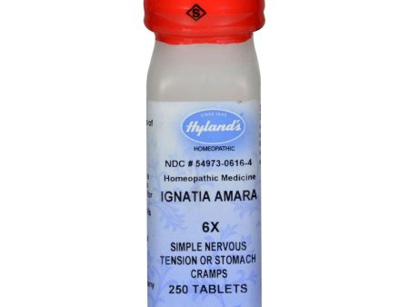 Hylands Homeopathic Ignatia Amara 6x - 250 Tablets Supply