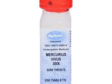 Hyland s Mercurius Vivus 30x - 250 Tablets Online