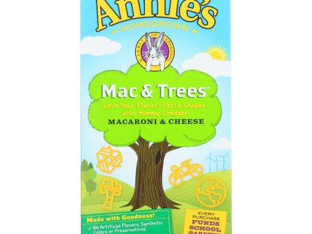 Annies Homegrown Macaroni And Cheese - Mac And Trees - 5.5 Oz - Case Of 12 For Sale