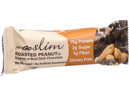 Nugo Nutrition Bar - Slim - Roasted Peanut - 1.59 Oz Bars - Case Of 12 For Cheap