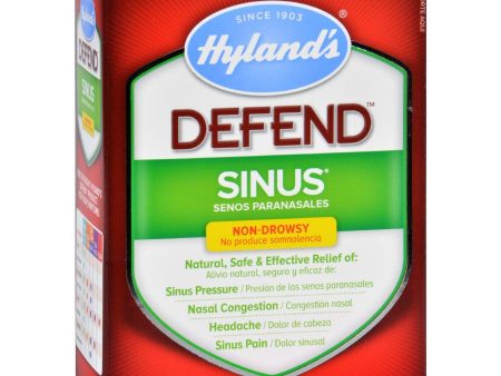 Hylands Homeopathic Sinus - Defend - 40 Tablets Supply