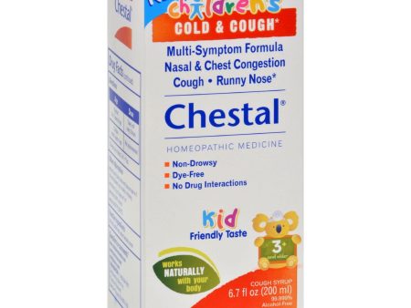 Boiron Children s Chestal Cough And Cold - 6.7 Oz For Discount