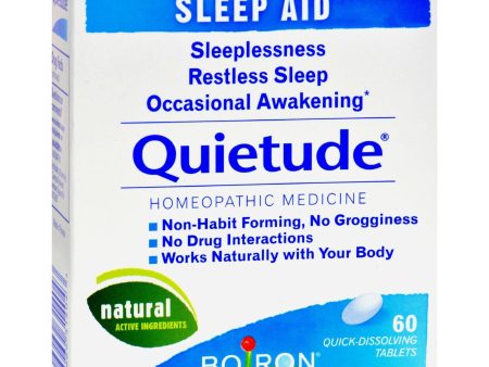 Boiron Quietude Tablets - Restless Sleep - 60 Tablets For Sale