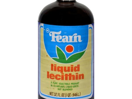 Fearn Liquid Lecithin - 32 Fl Oz Supply