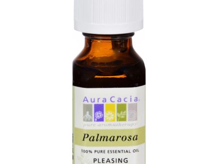 Aura Cacia Pure Essential Oil Palmarosa - 0.5 Fl Oz Discount