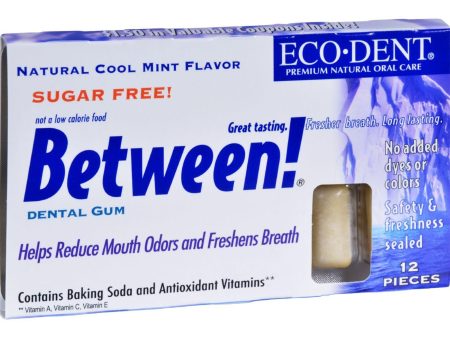 Eco-dent Between Dental Gum - Mint - Case Of 12 - 12 Pack Online Sale