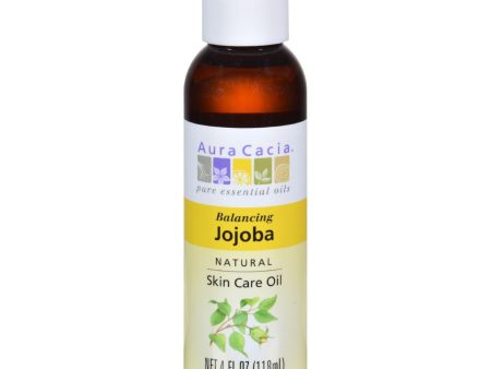 Aura Cacia Jojoba Natural Skin Care Oil - 4 Fl Oz For Cheap