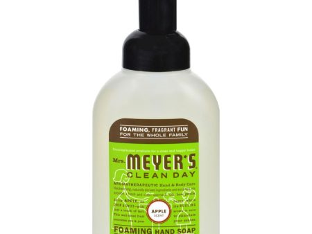 Mrs. Meyer s Foaming Hand Soap - Apple - Case Of 6 - 10 Fl Oz For Cheap