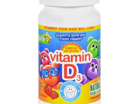 Yum V s Vitamin D Jellies Yummy Berry - 60 Chewables For Sale