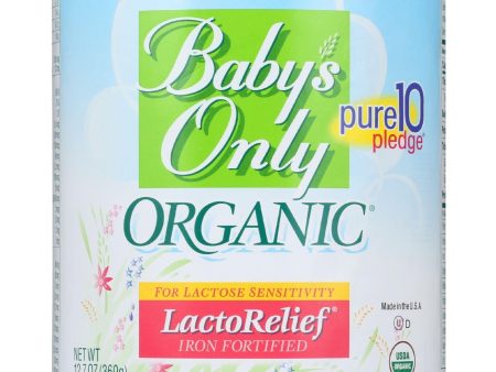 Babys Only Organic Toddler Formula - Organic - Lactorelief - Lactose Free - 12.7 Oz - 1 Each Fashion