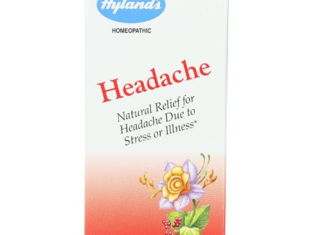 Hylands Homeopathic Headache Tablets - 100 Tablets - 1 Each Supply