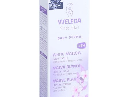 Weleda Face Cream - Baby Derma - White Mallow - 1.7 Oz on Sale