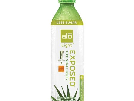 Alo Original Exposed Aloe Vera Juice Drink - Original And Honey - Case Of 6 - 50.7 Fl Oz. For Discount