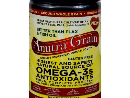 Anutra Omega 3 Antioxidants Fiber And Complete Protein Ground - 16 Oz Online now