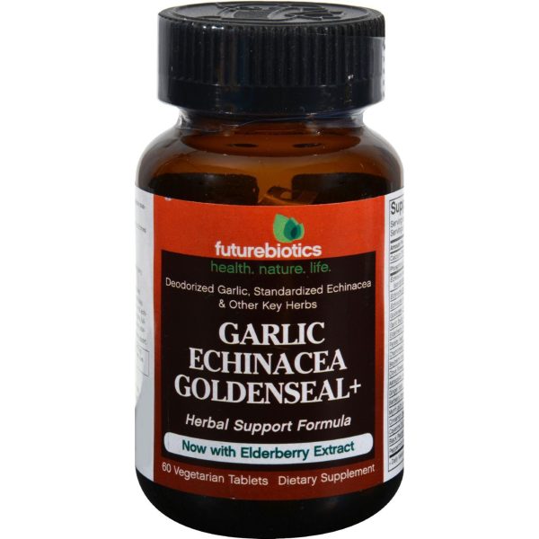 Futurebiotics Garlic Echinacea Goldenseal Plus - 60 Tablets Cheap