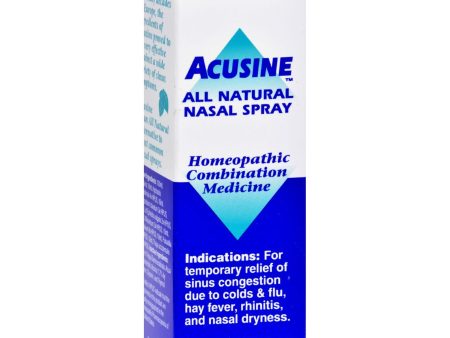 Acusine Nasal Spray - .5 Oz Online now