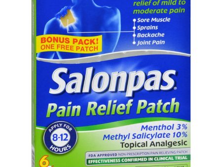 Salonpas Pain Relief Patch - 5 Pack Online now