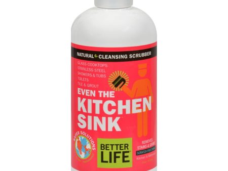 Better Life Kitchen Sink Cleansing Scrub - 16 Fl Oz Fashion